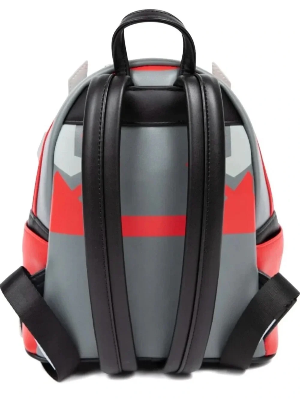NWT Loungefly x Star Wars Red Super Commando Mandalorian Mini Backpack Hard Tag